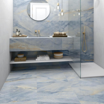 Gres At Bahia Blue polerowany 120x60x0,9 cm